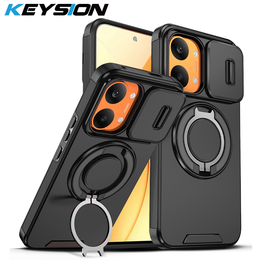 Xiaomi Home Security 360 - KEYSION 360° Rotating Ring Stand Phone