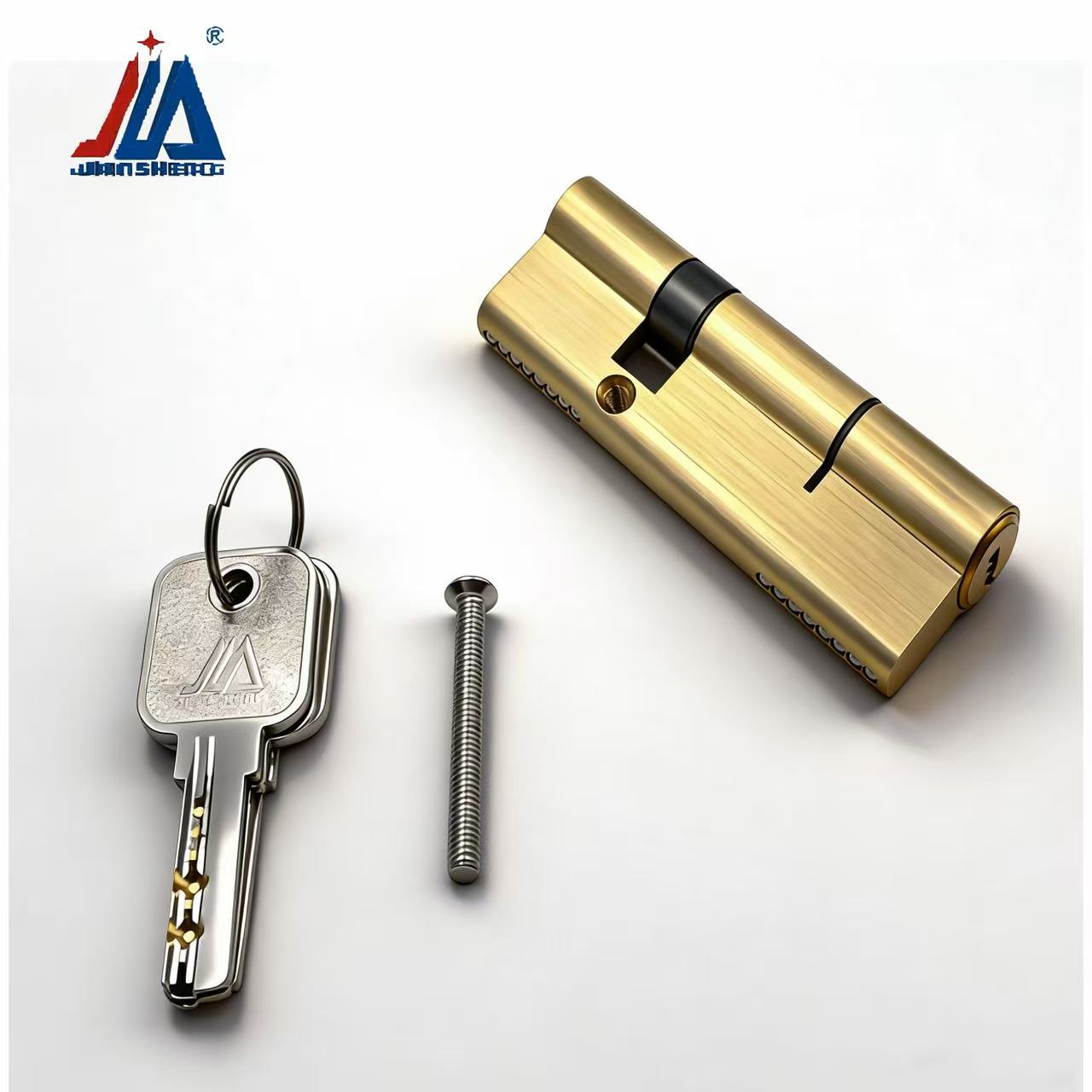 Home Security Door - Solid Brass Door Lock Cylinder Anti-Pick