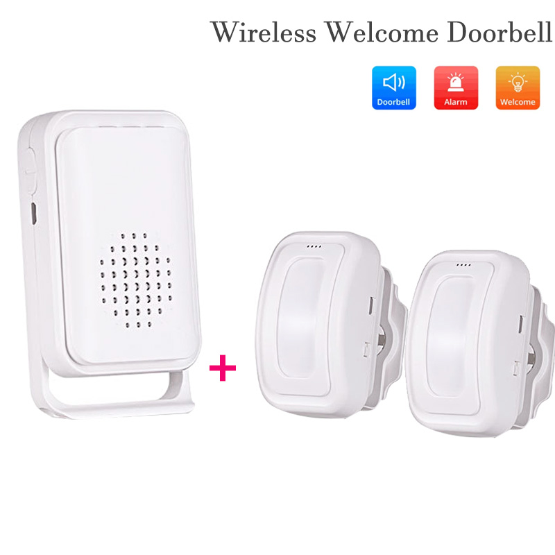 Home Security Systems - Wireless Welcome Doorbell Home Shop Store