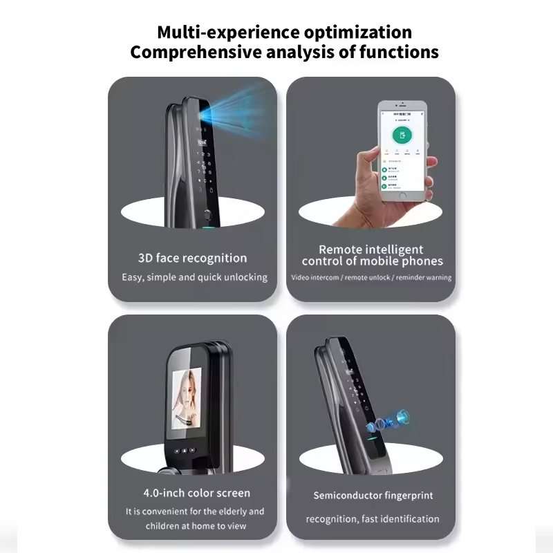 HX5 Smart Door Lock 3D Face Re - огляд і ціна Home Security Door