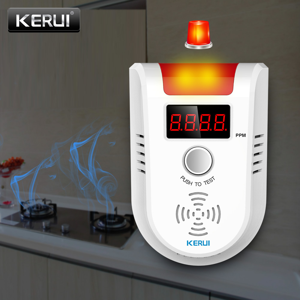 KERUI GD13 LPG GAS Detector Al - огляд і ціна Home Security Systems