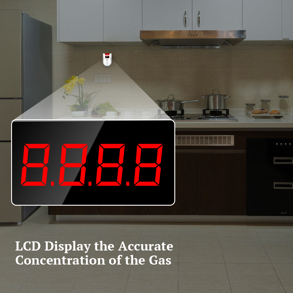 KERUI GD13 LPG GAS Detector Al - огляд і ціна Home Security Systems