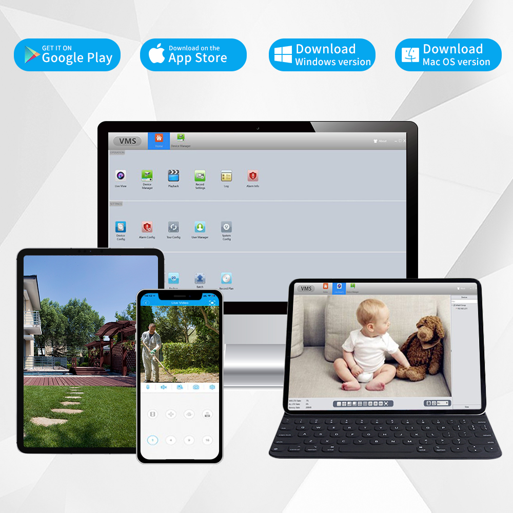 4K Security Camera System kit  - огляд і ціна Home Security Camera System