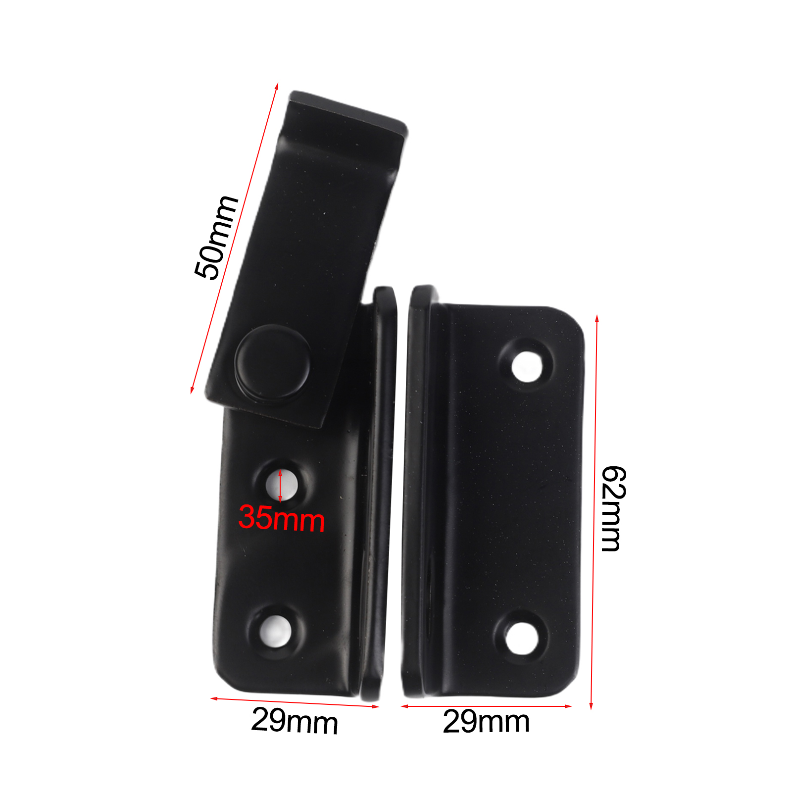 1Pc Black Stainless Steel Lock - огляд і ціна Home Security Door