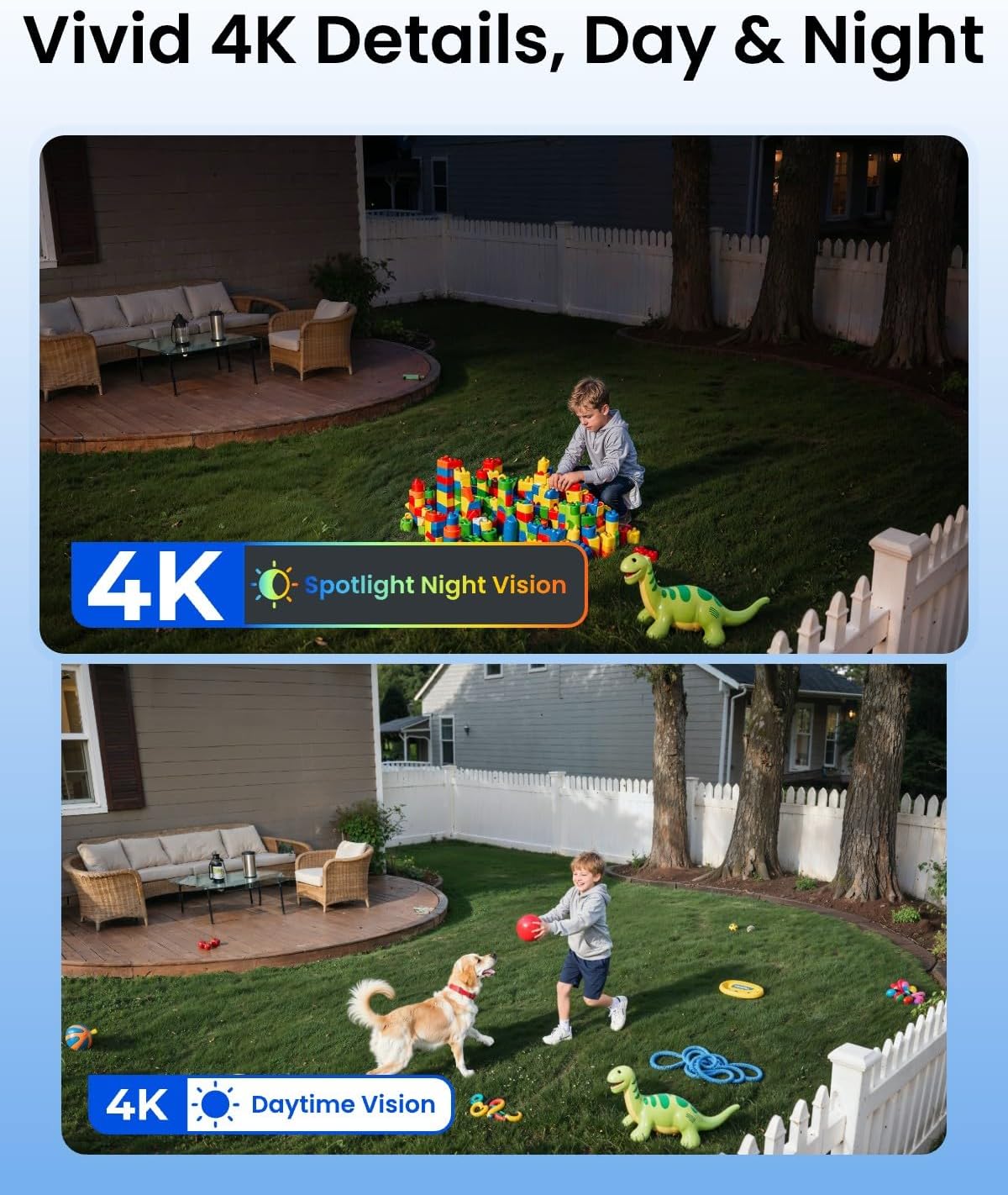 4K Solar Security Camera Outdo - огляд і ціна Home Security Cameras No Subscription
