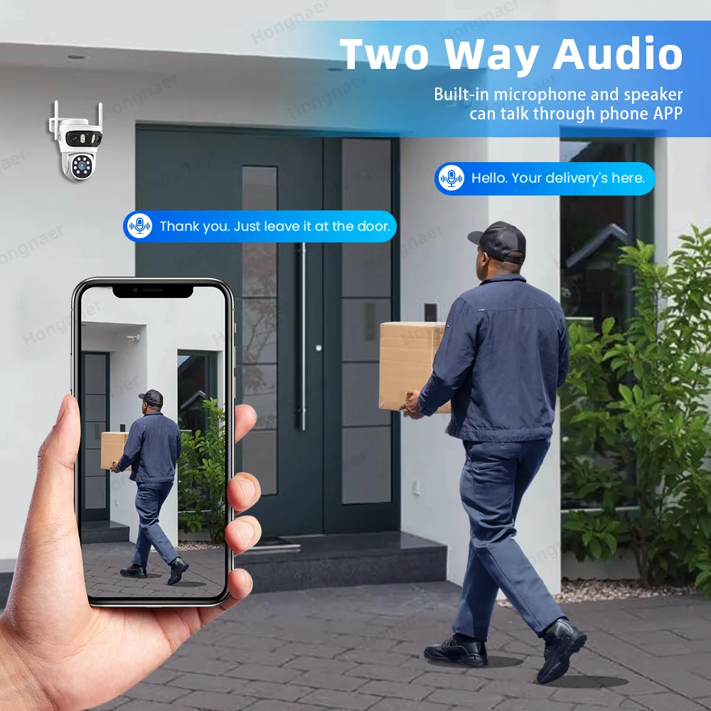 2026 Hongnaer 6MP 4CH 3 Lens 2 - огляд і ціна Home Security Systems