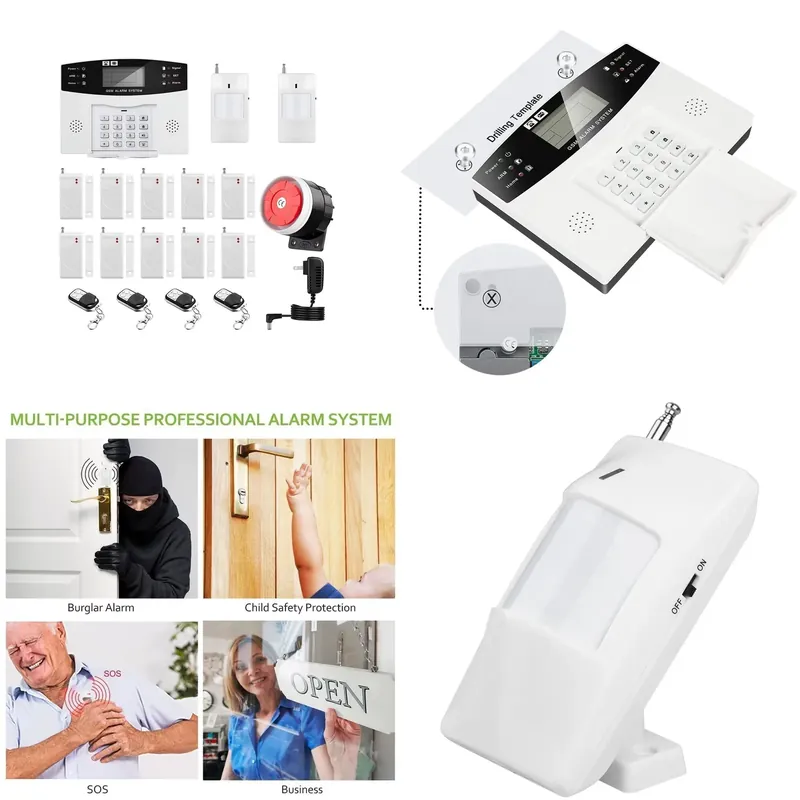 House Burglar Alarm Kit Auto D - огляд і ціна Home Security Systems