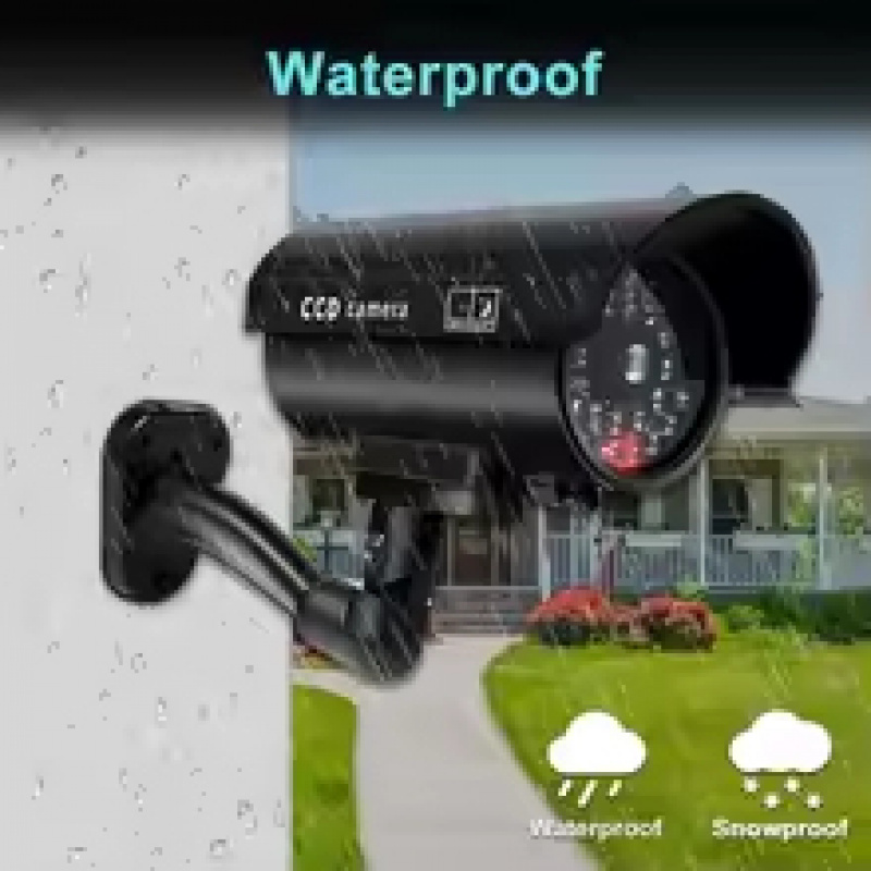 Simulation Fake Bullet Camera  - огляд і ціна Home Security Lights Outdoors