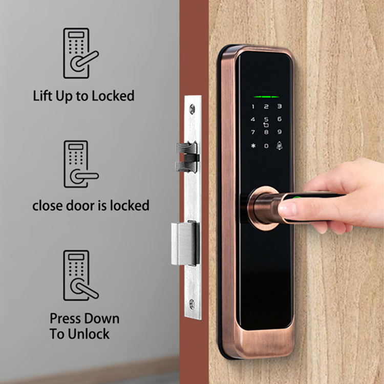 Digital Smart Doorlock Passcod - огляд і ціна Home Security Door