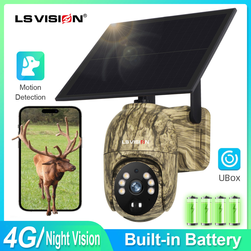LS VISION Wildlife Camera Sola - огляд і ціна Home Security Outdoor Camera System