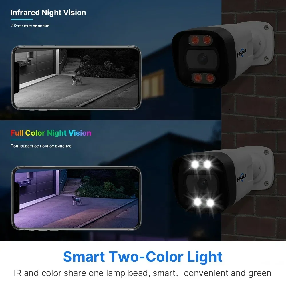 Hiseeu 4K 8channel 8mp Outdoor - огляд і ціна Home Security Kit With Camera