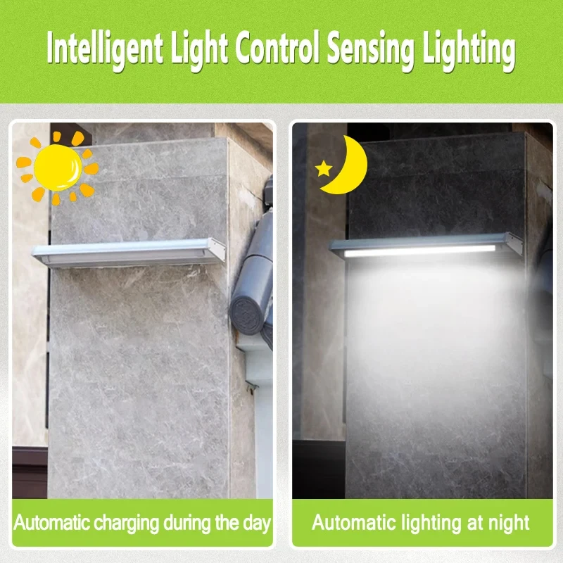 Solar LED Wall Lamp Waterproof - огляд і ціна Home Security Lights Outdoors