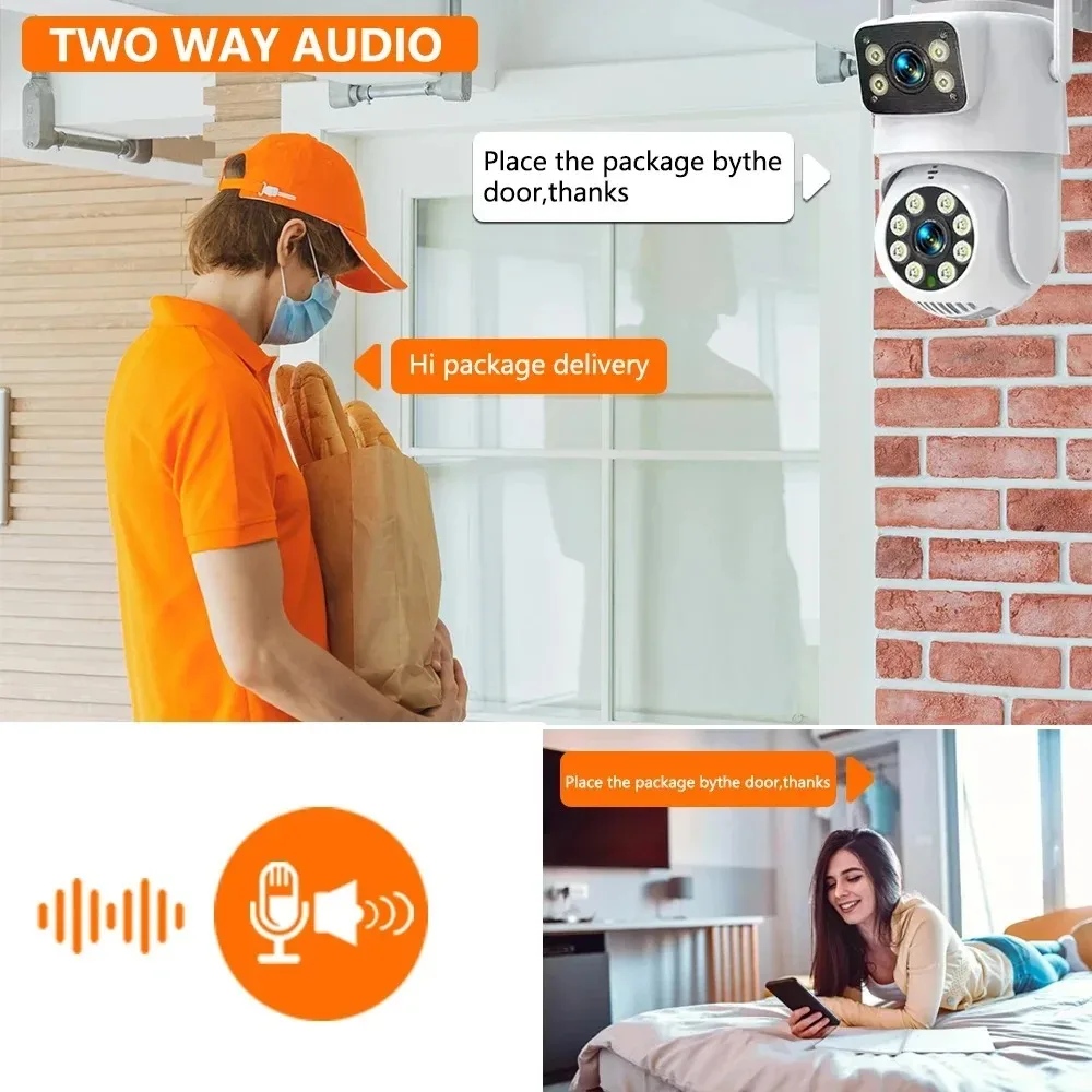 8MP 4K Dual Lens Human Detecti - огляд і ціна Home Security Camera System