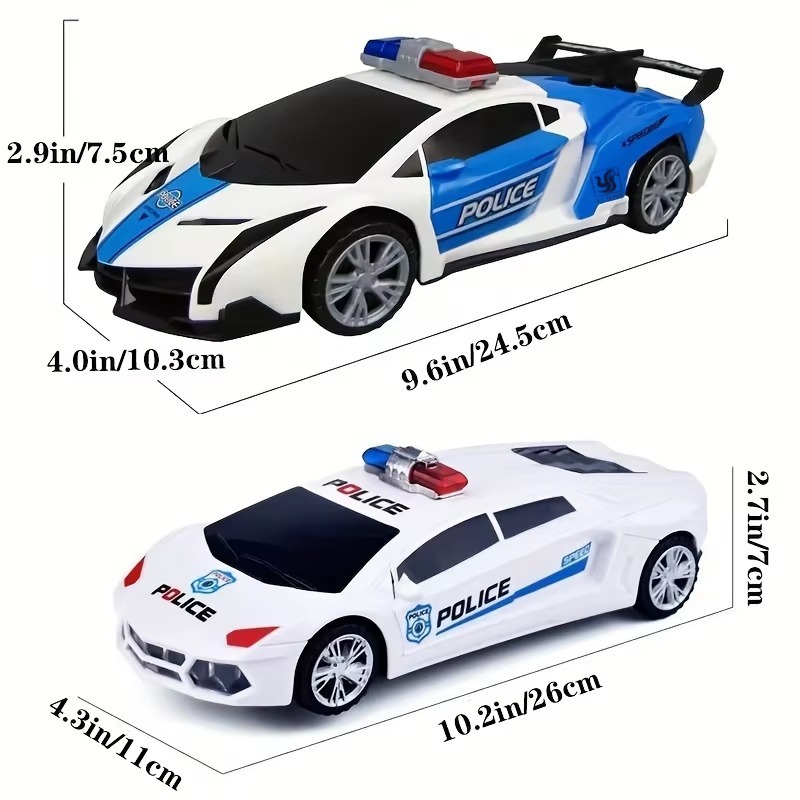 360° Rotating Police Car Toy w - огляд і ціна Home Security Police