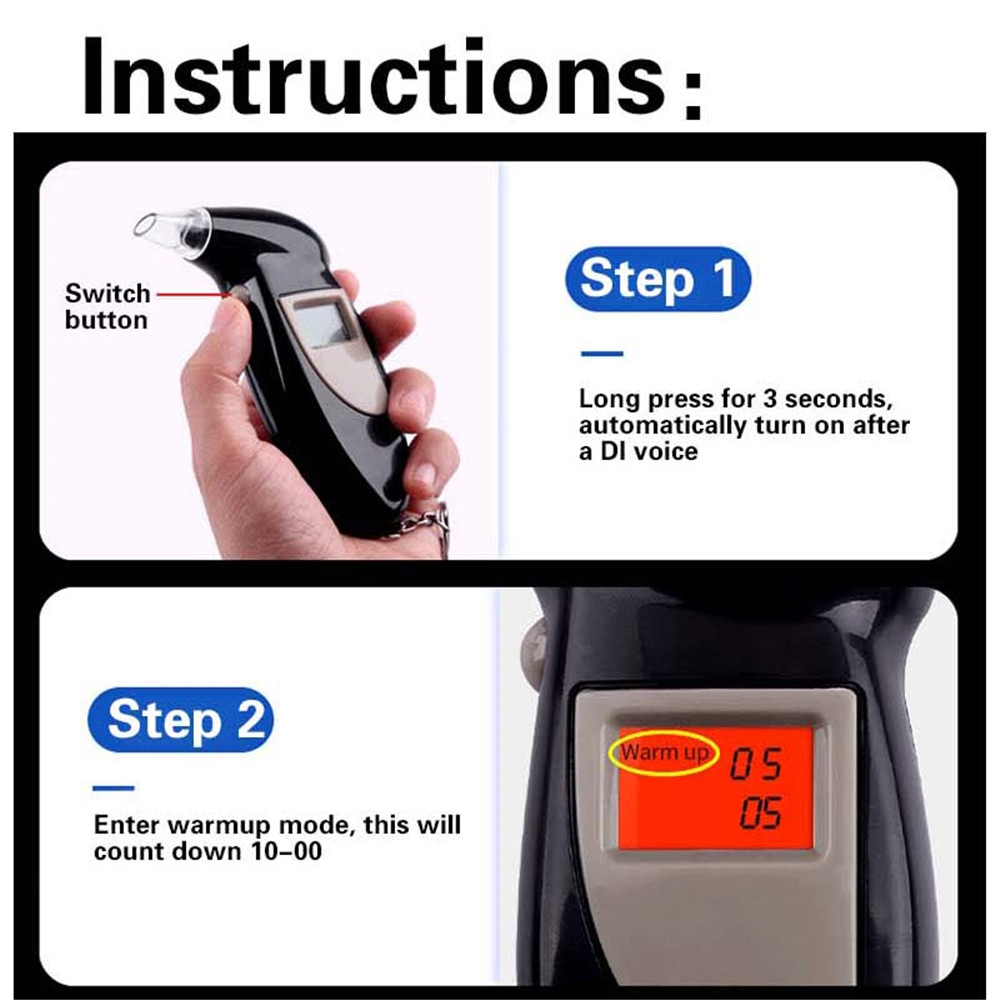 Portable Alcohol Tester Digita - огляд і ціна Home Security Police