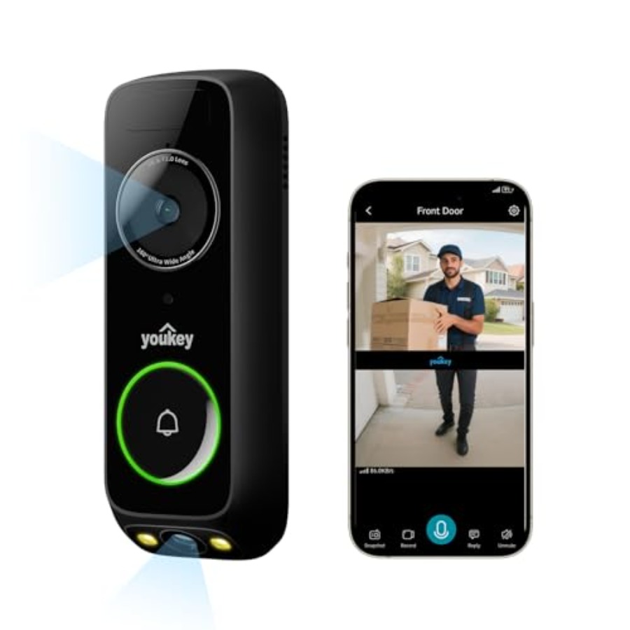 Wireless doorbell camera for h - огляд і ціна Home Security Cameras No Subscription