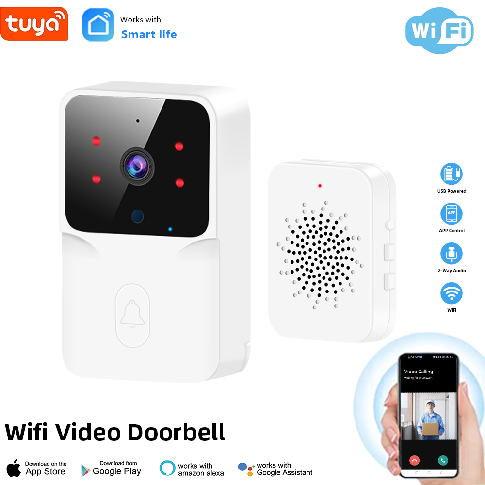 Tuya WiFi Video Doorbell Wirel - огляд і ціна Home Security Wireless Cameras