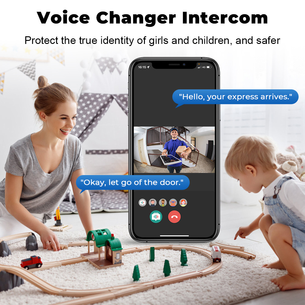 Tuya WiFi Video Doorbell Wirel - огляд і ціна Home Security Wireless Cameras