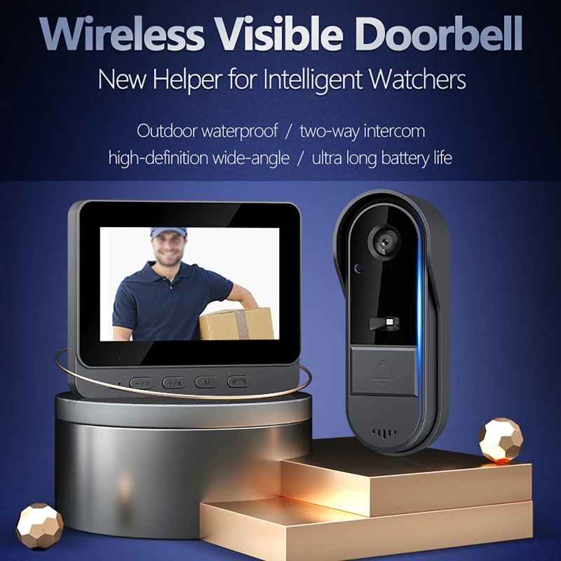 Outdoor Wireless Intercom Door - огляд і ціна Home Security Lights Outdoors
