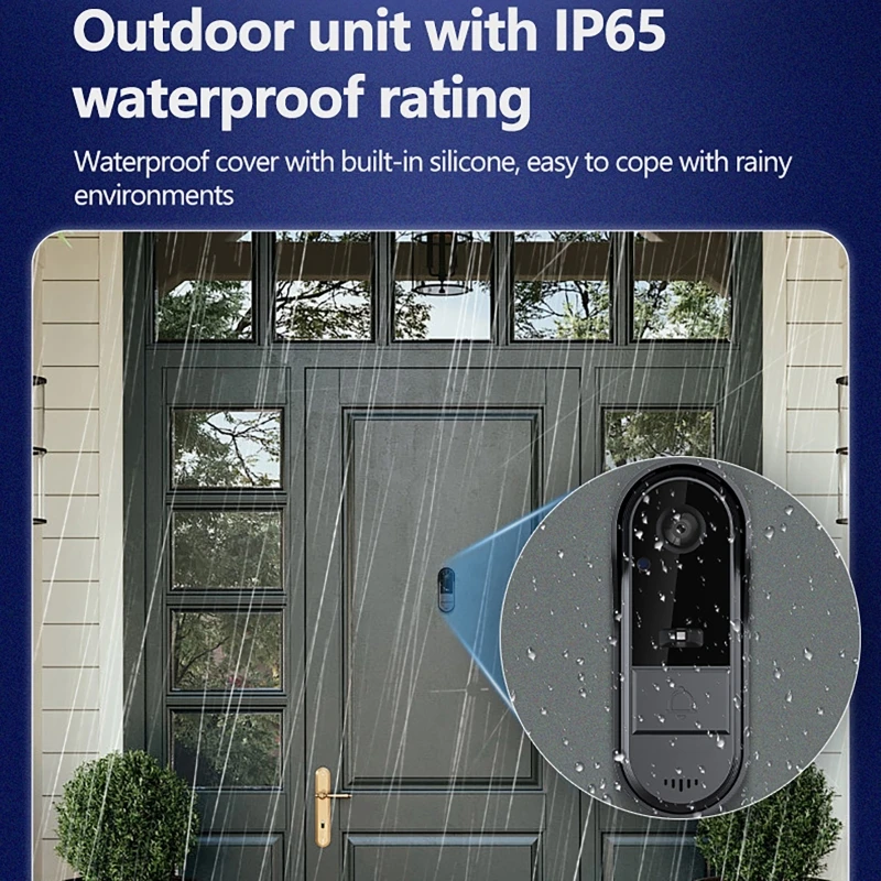Outdoor Wireless Intercom Door - огляд і ціна Home Security Lights Outdoors