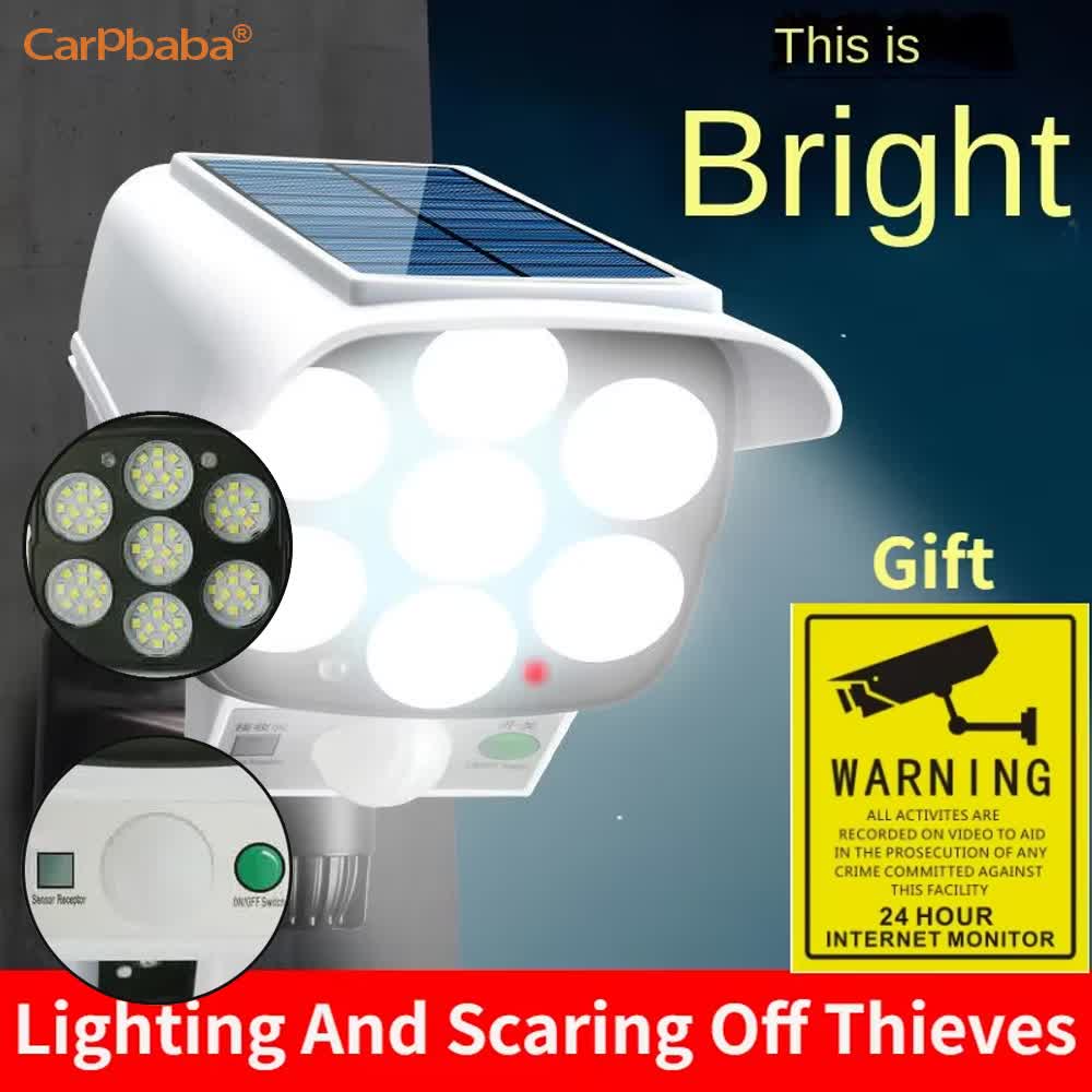 Outdoor Solar Light Motion Sen - огляд і ціна Home Security Lights Outdoors